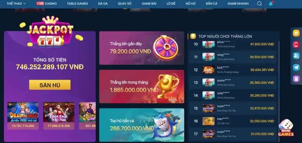 Hoàn Trả Hàng Ngày/Tuần ku77 login